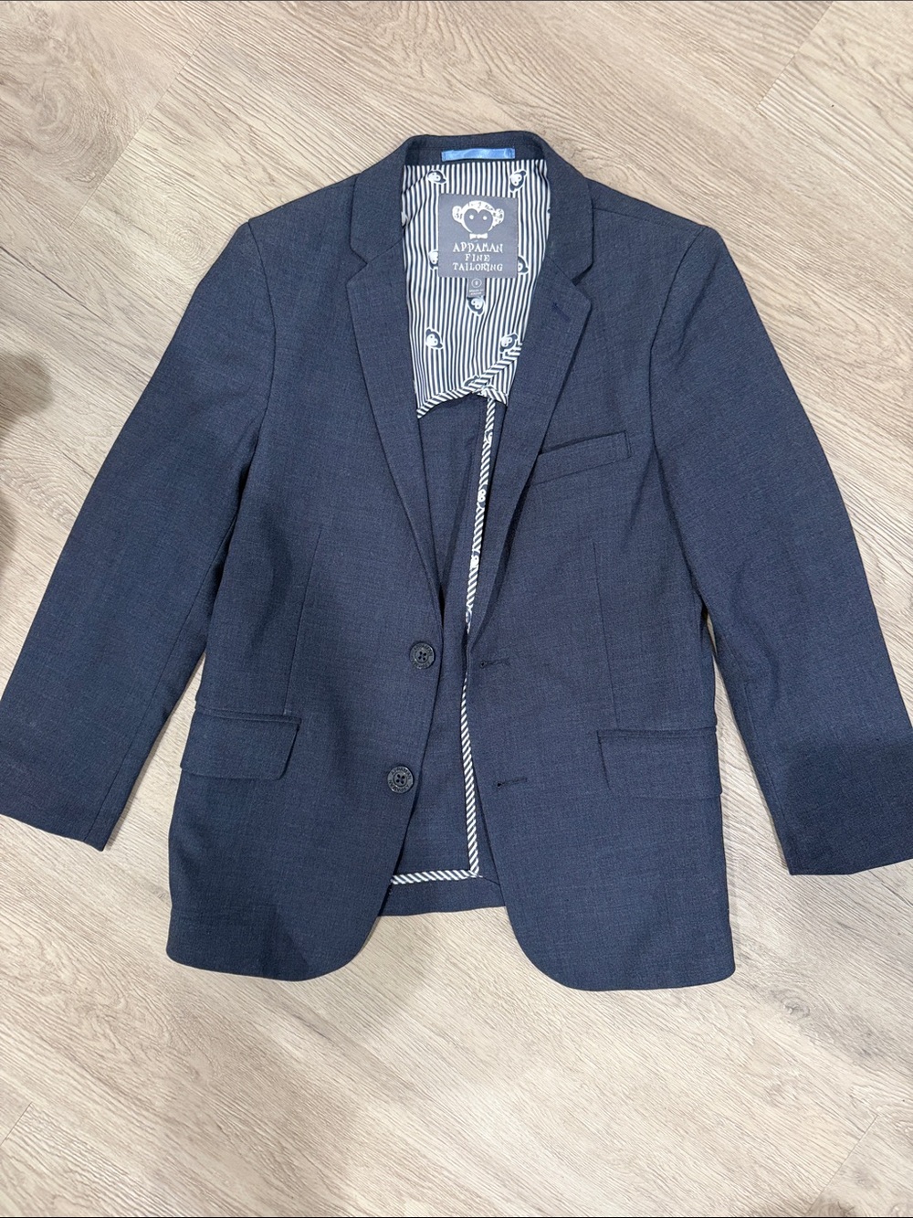 Appaman Navy Boys' Two-Button Blazer
